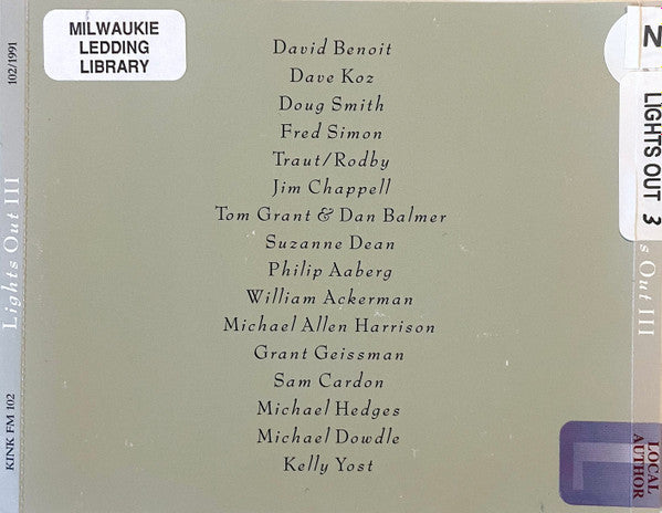 Various : KINK Lights Out III (CD, Comp)