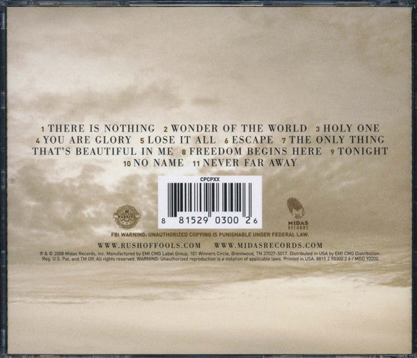 Rush Of Fools : Wonder Of The World (CD, Album)