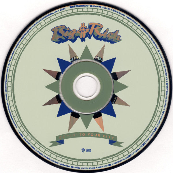 Big & Rich : Comin' To Your City (HDCD, Album)