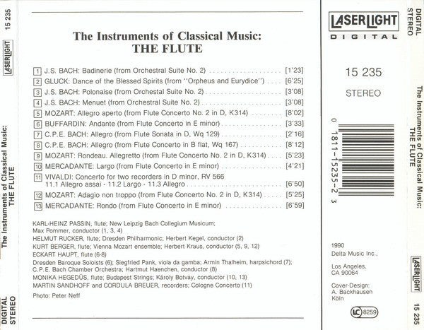 Various - The Flute (CD) (VG) - Endless Media