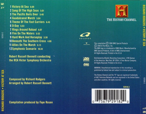 Richard Rodgers : Victory At Sea (CD, Album)