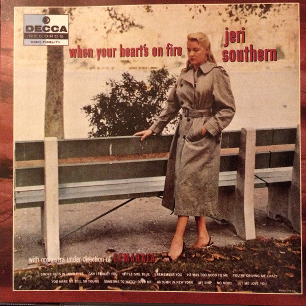 Jeri Southern - You Better Go Now / When Your Heart's On Fire (CD) (VG+) - Endless Media