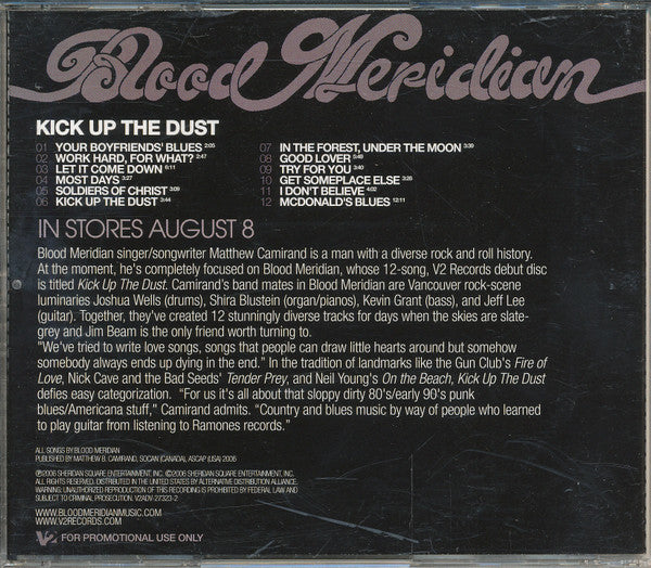 Blood Meridian - Kick Up The Dust (CD) (VG+) - Endless Media