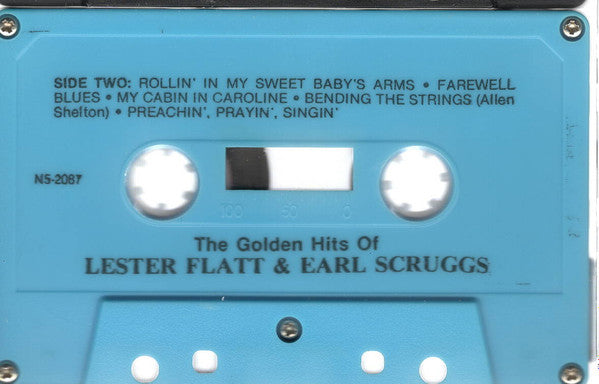 Flatt & Scruggs With The Foggy Mountain Boys : The Golden Hits Of Lester Flatt And Earl Scruggs With The Foggy Mountain Boys (Cass, Comp, RE)