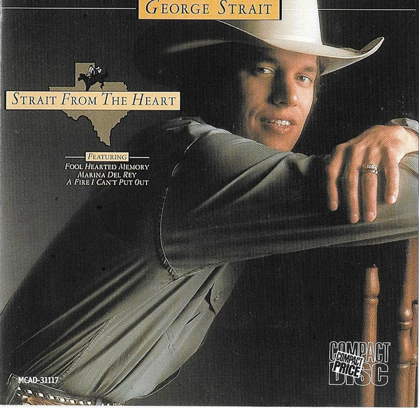 George Strait : Strait From The Heart (CD, Album)