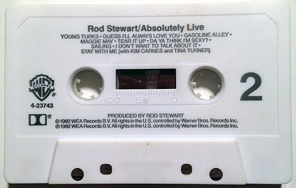 Rod Stewart : Absolutely Live (Cass, Album, Dou)
