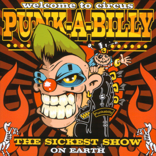 Various : Welcome To Circus Punk-A-Billy (CD, Comp)