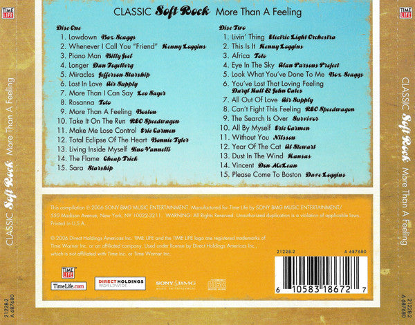 Various : More Than A Feeling (2xCD, Comp)