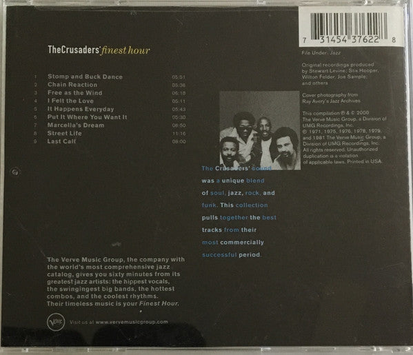 The Crusaders : The Crusaders' Finest Hour (CD, Comp)