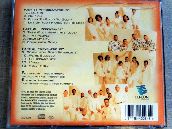 Fred Hammond & Radical For Christ : The Inner Court (CD, Album)