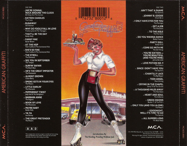 Various : 41 Original Hits From The Soundtrack Of American Graffiti (2xCD, Comp)