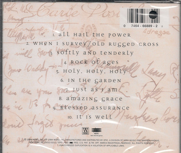 Acappella : Hymns For All The World (CD, Album)