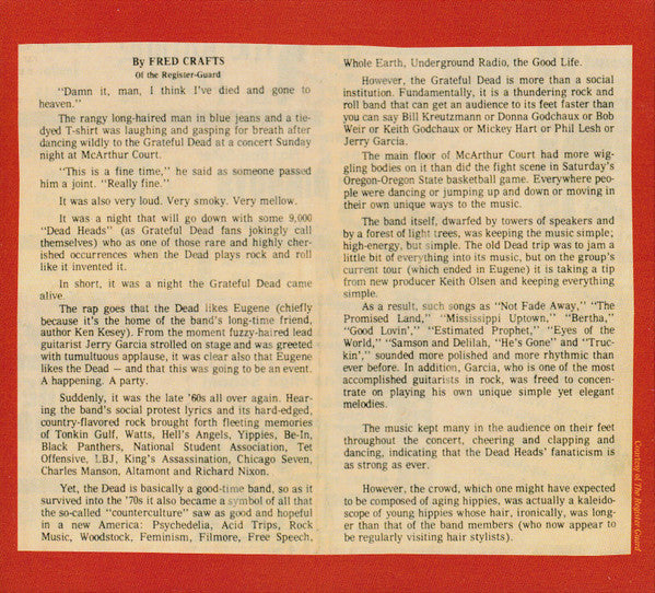 The Grateful Dead : Dave's Picks, Volume 23 (McArthur Court, U. Of Oregon, Eugene, OR • 1/22/78) (3xHDCD, Album, Ltd, Num)