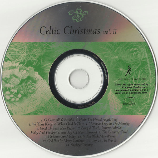 Dirk Freymuth : Celtic Christmas Vol. II (Holiday Traditions Celtic Collection) (CD, Album)