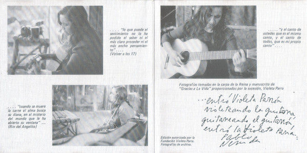 Violeta Parra : Las Ultimas Composiciones de Violeta Parra (CD, Album, Mono)