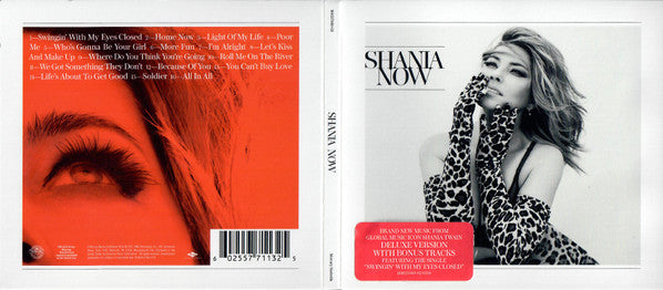 Shania Twain : Now (CD, Album, Dlx, Dig)