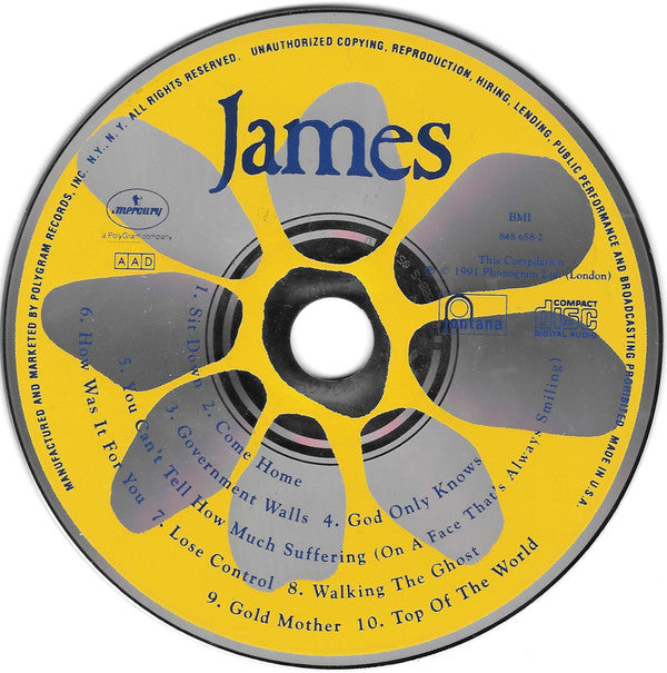 James : James (CD, Album, Comp)
