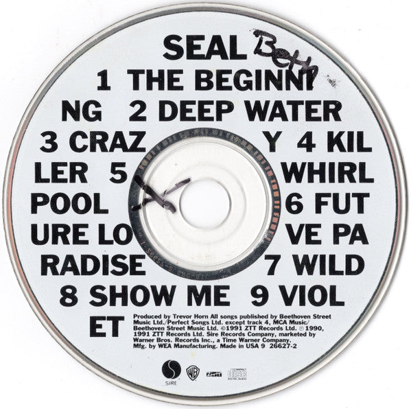 Seal : Seal (CD, Album)