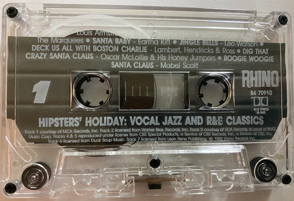 Various : Hipsters' Holiday: Vocal Jazz & R&B Classics (Cass, Comp)