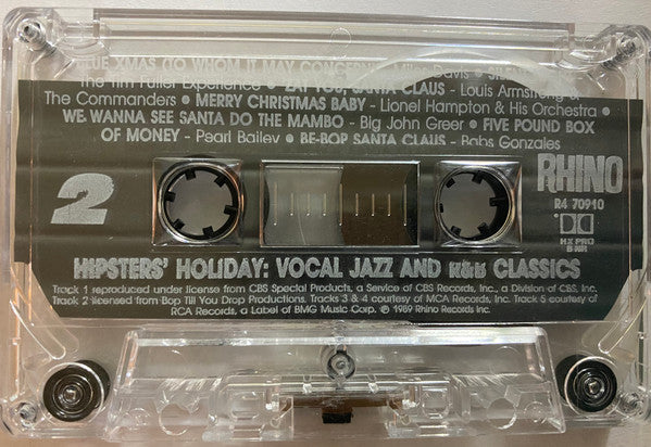 Various : Hipsters' Holiday: Vocal Jazz & R&B Classics (Cass, Comp)