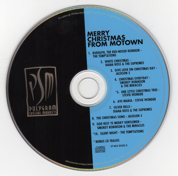 Various : Merry Christmas From Motown (CD, Comp, RE)