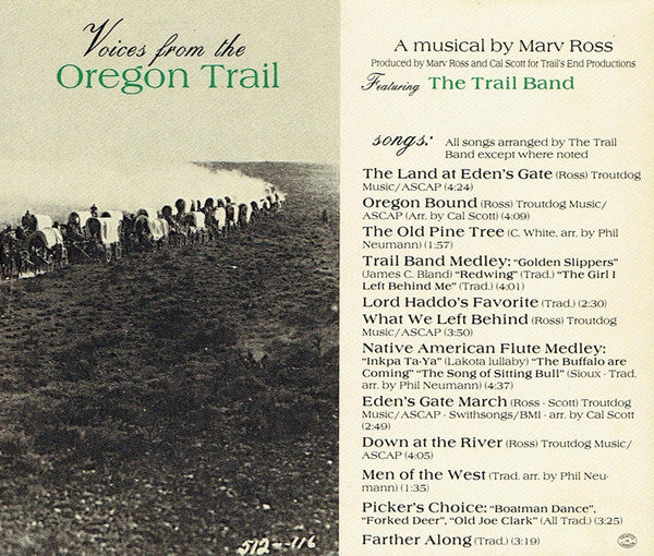 The Trail Band : Voices From The Oregon Trail (Original Score Recording) (CD)
