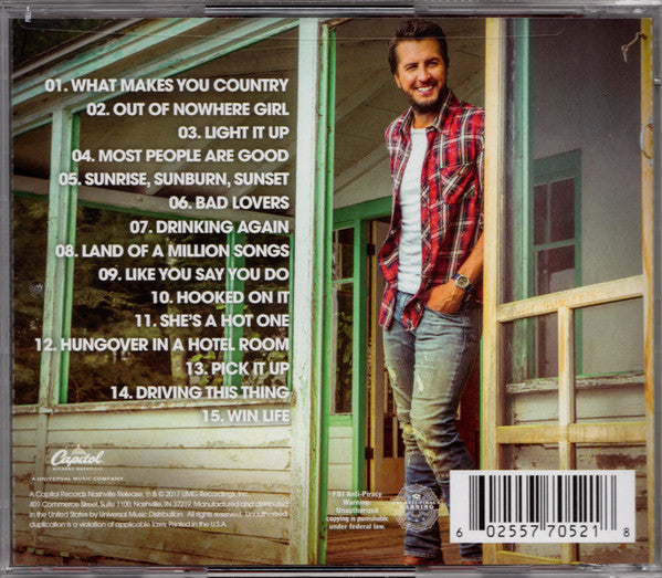 Luke Bryan : What Makes You Country (CD, Album)