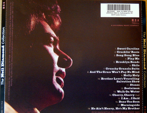 Neil Diamond : The Neil Diamond Collection (CD, Comp, Club)