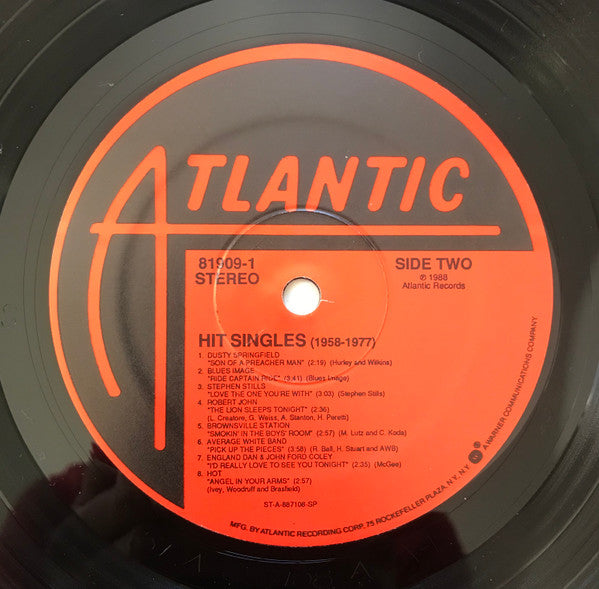 Various : Hit Singles 1958-1977 (LP, Comp, SP )