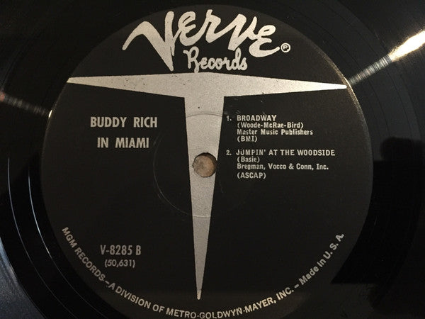 Buddy Rich : Buddy Rich in Miami (LP, Album, Mono, RE)
