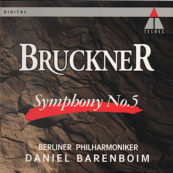Anton Bruckner — Berliner Philharmoniker, Daniel Barenboim - Symphony No. 5 (CD) (VG) - Endless Media