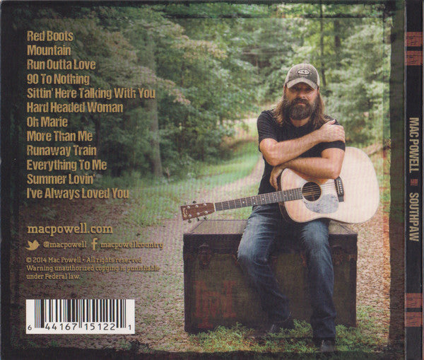 Mac Powell : Southpaw (CD, Album)