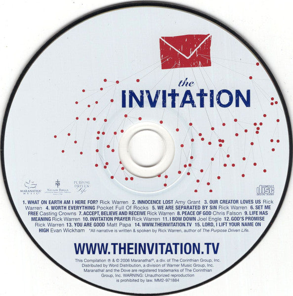 Various : The Invitation (CD)