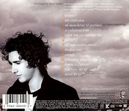 Josh Groban : Closer (CD, Album, Enh, Cin)
