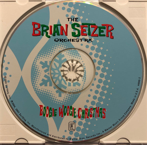Brian Setzer Orchestra : Boogie Woogie Christmas (CD, Album, RE)