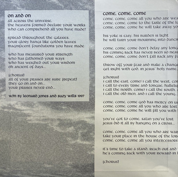 MorningStar (5) With Don Potter, Leonard Jones (3) And Matthew Donovan : In The Spirit (Songs From The Heart Of David Worship And Warfare II Conference) (CD, Album)