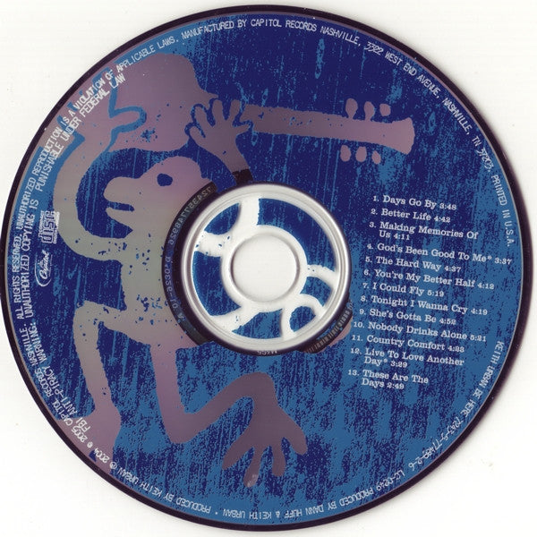 Keith Urban : Be Here (CD, Album, RE, Cin)