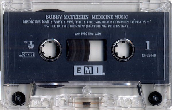 Bobby McFerrin : Medicine Music (Cass, Album, Dol)