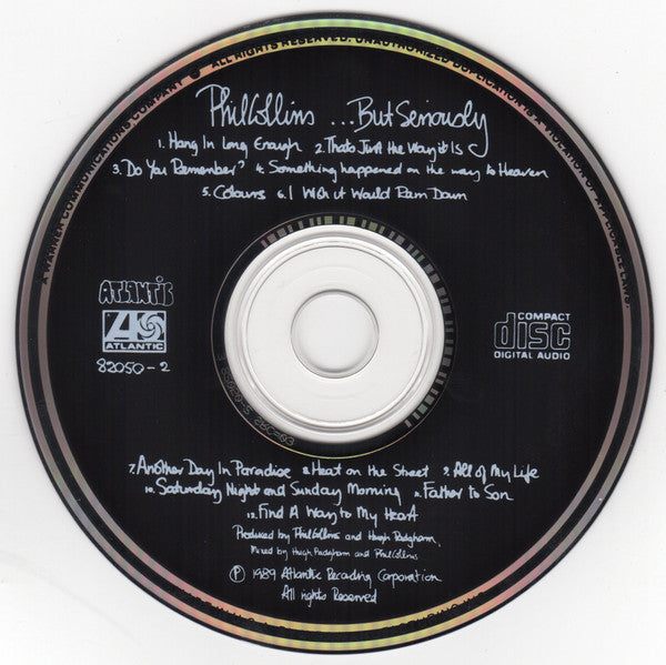 Phil Collins : ...But Seriously (CD, Album, SRC)