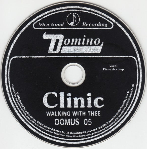 Clinic : Walking With Thee (CD, Album)