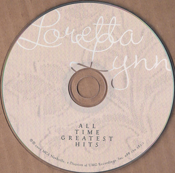Loretta Lynn : All Time Greatest Hits (CD, Comp, Club, RM)