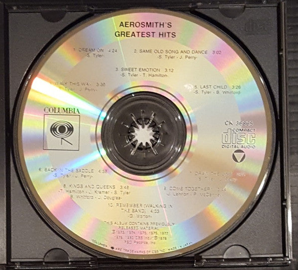 Aerosmith : Aerosmith's Greatest Hits (CD, Comp, Dis)