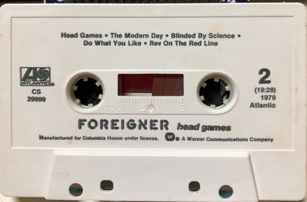 Foreigner : Head Games (Cass, Album, Club)