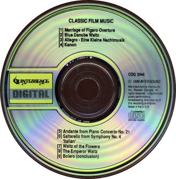 Various : Classic Film Music (CD, Comp)