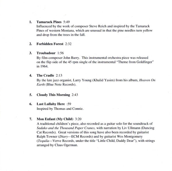 George Winston : Forest (CD, Album, Den)