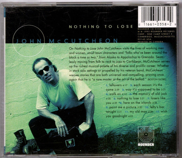 John McCutcheon : Nothing To Lose (CD, Album)