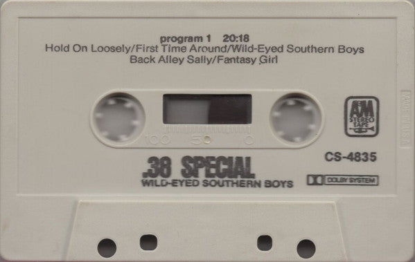 38 Special (2) : Wild-Eyed Southern Boys (Cass, Album)