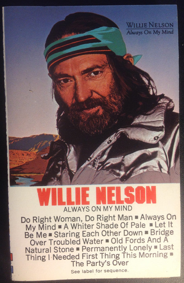 Willie Nelson : Always On My Mind (Cass, Album, Red)