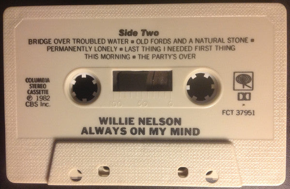 Willie Nelson : Always On My Mind (Cass, Album, Red)