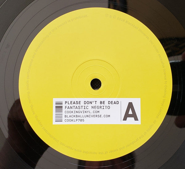 Fantastic Negrito : Please Don't Be Dead (LP, Album)